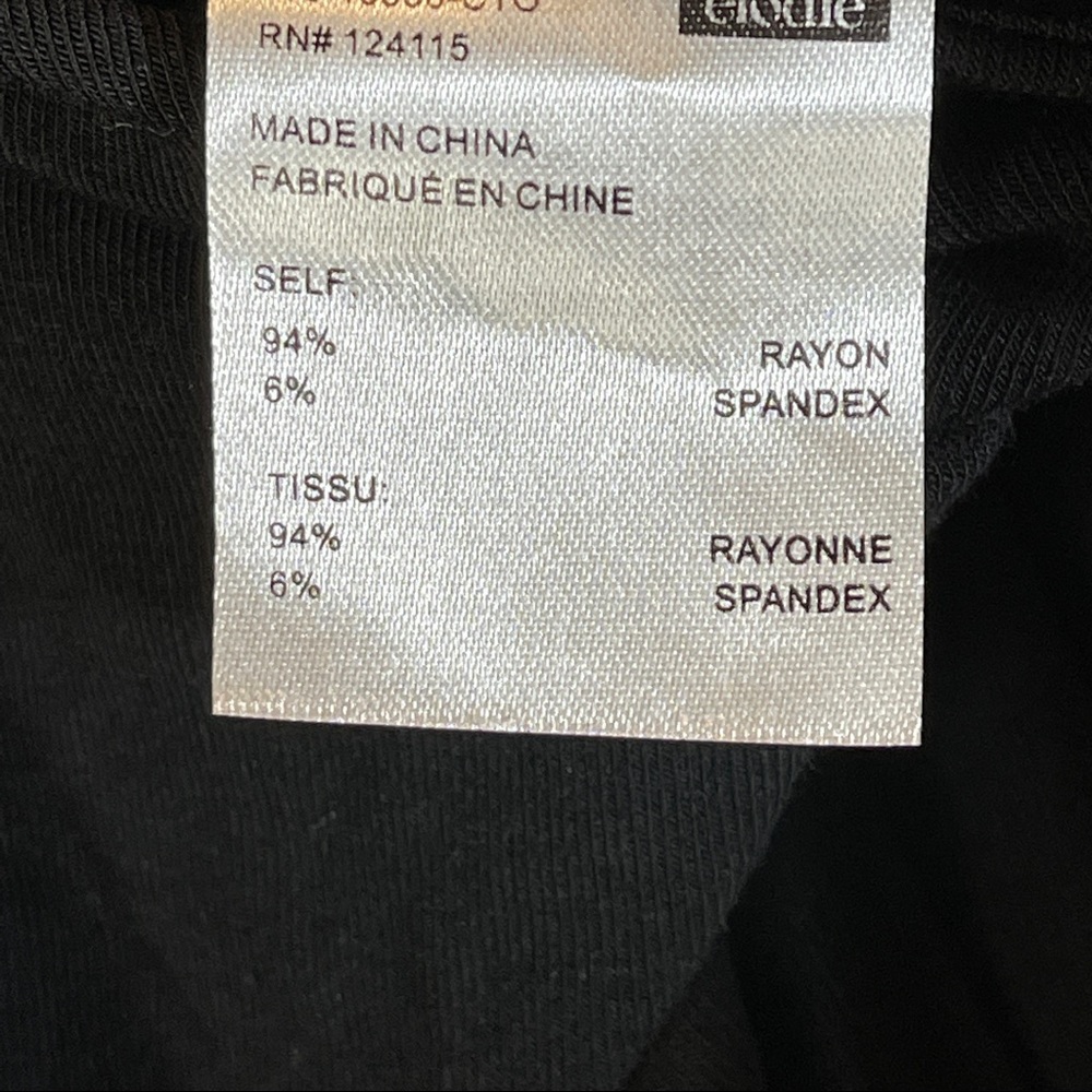 Eloise Ruche Front Flare Pants Size L NWT - Picture 3 of 7